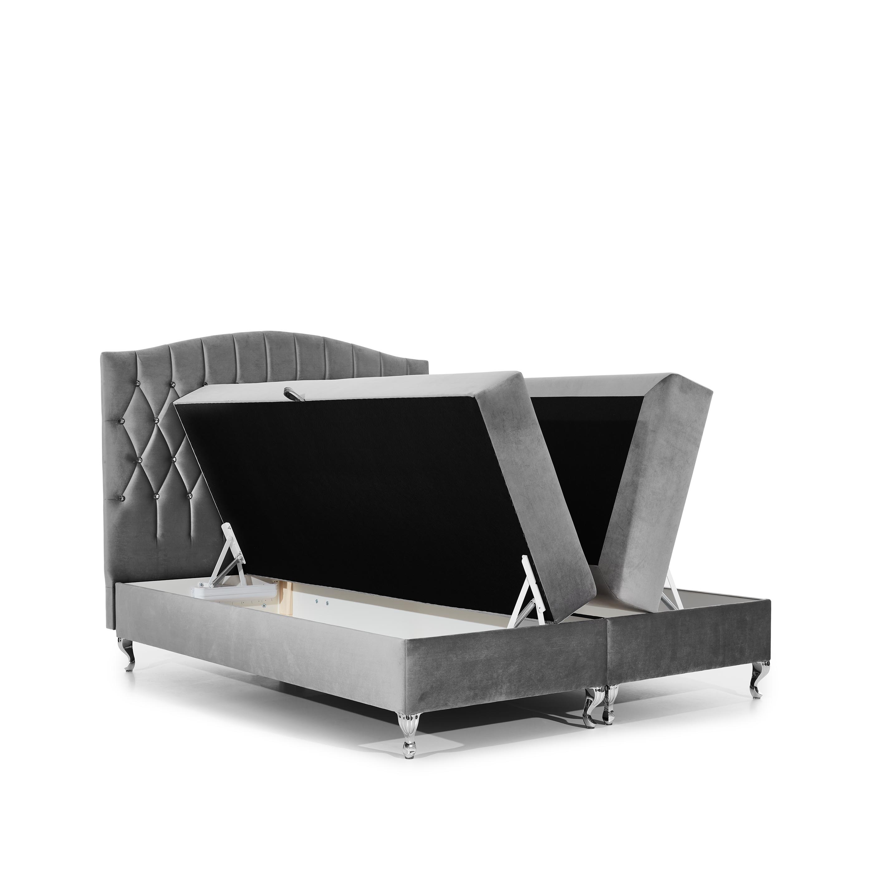 Boxspringbett mit Bettkasten Rico