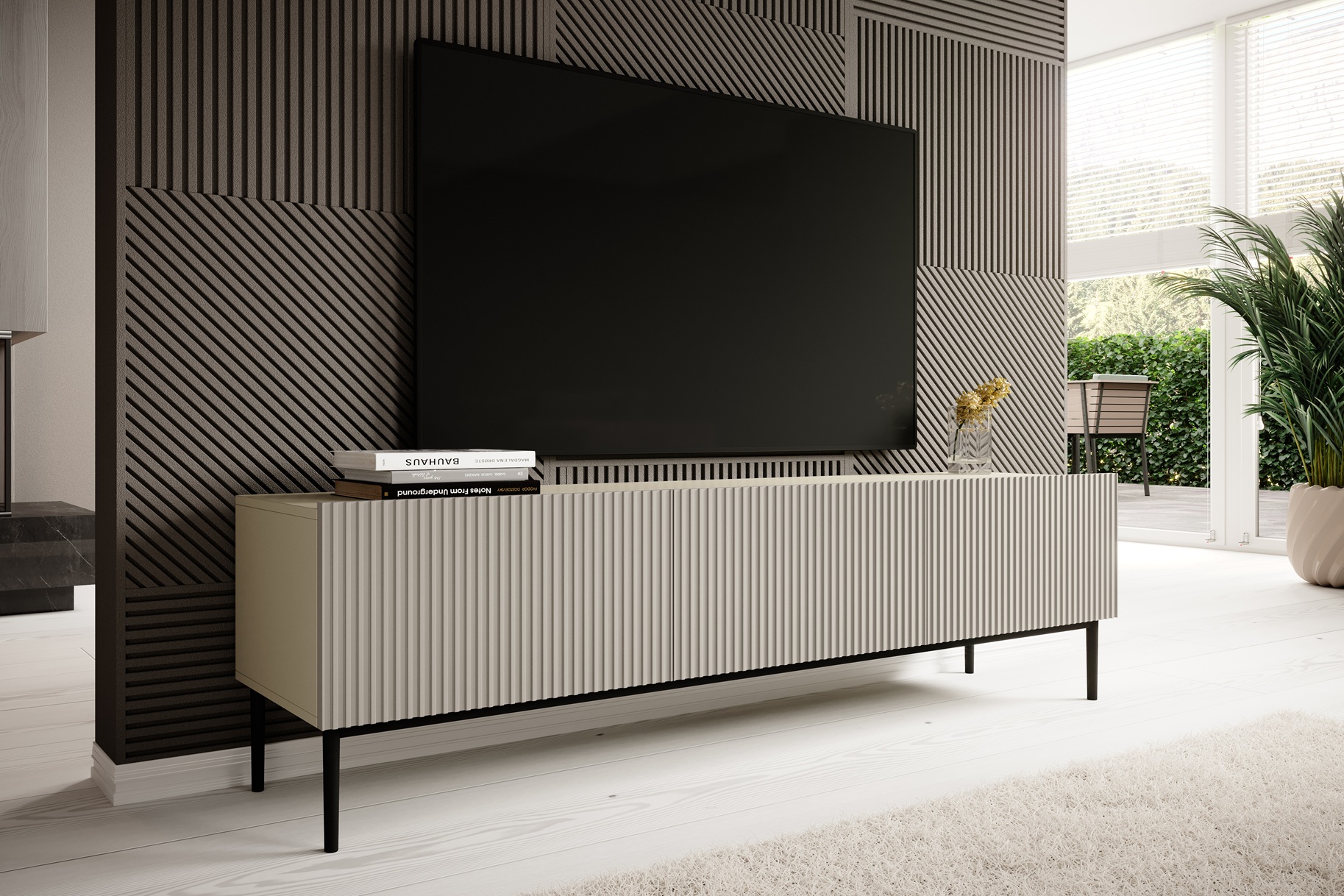Lowboard Beige Nicole