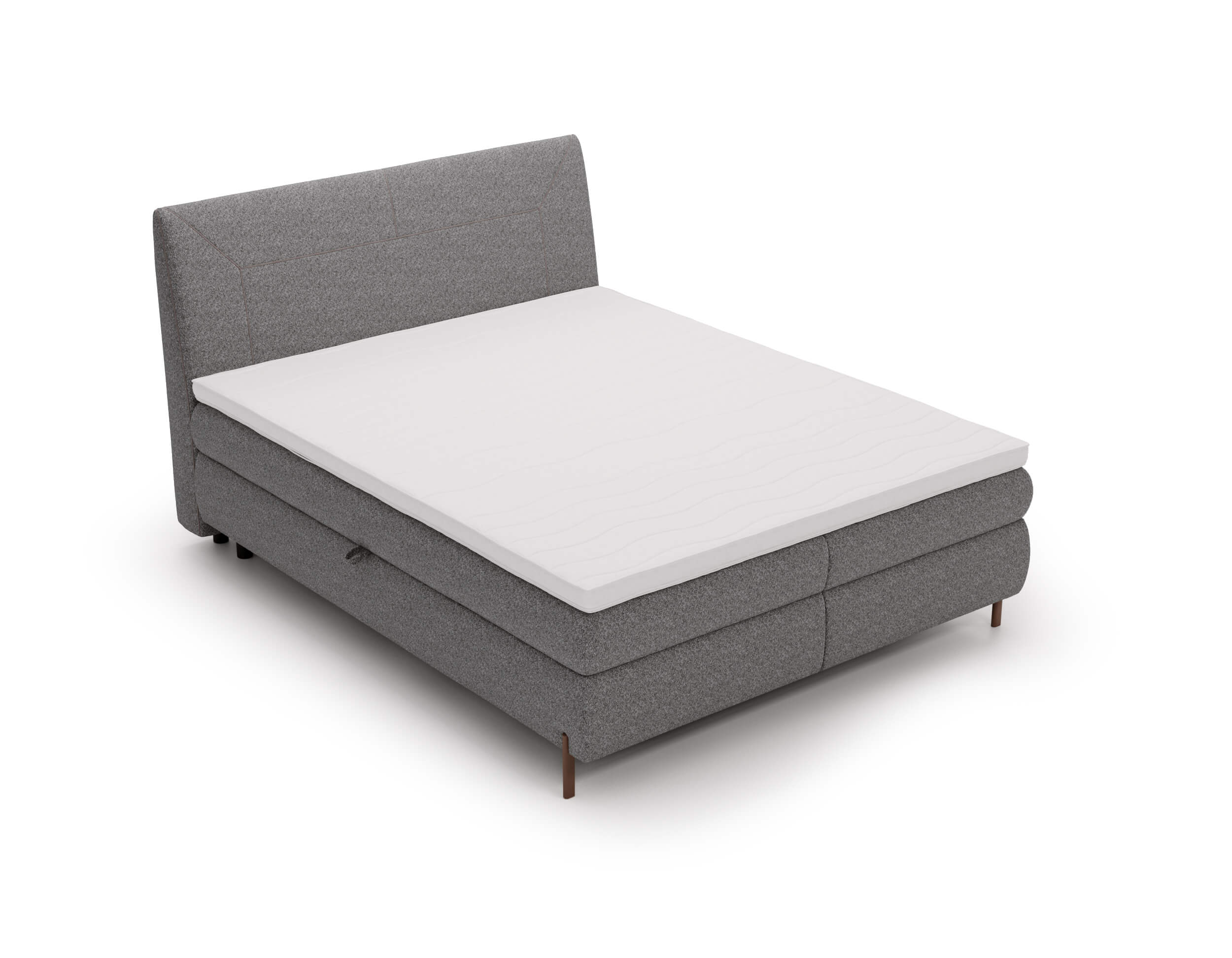 Boxspringbett mit Bettkasten Evia 180x200 Boxspringbett mit Bettkasten Evia 180x200