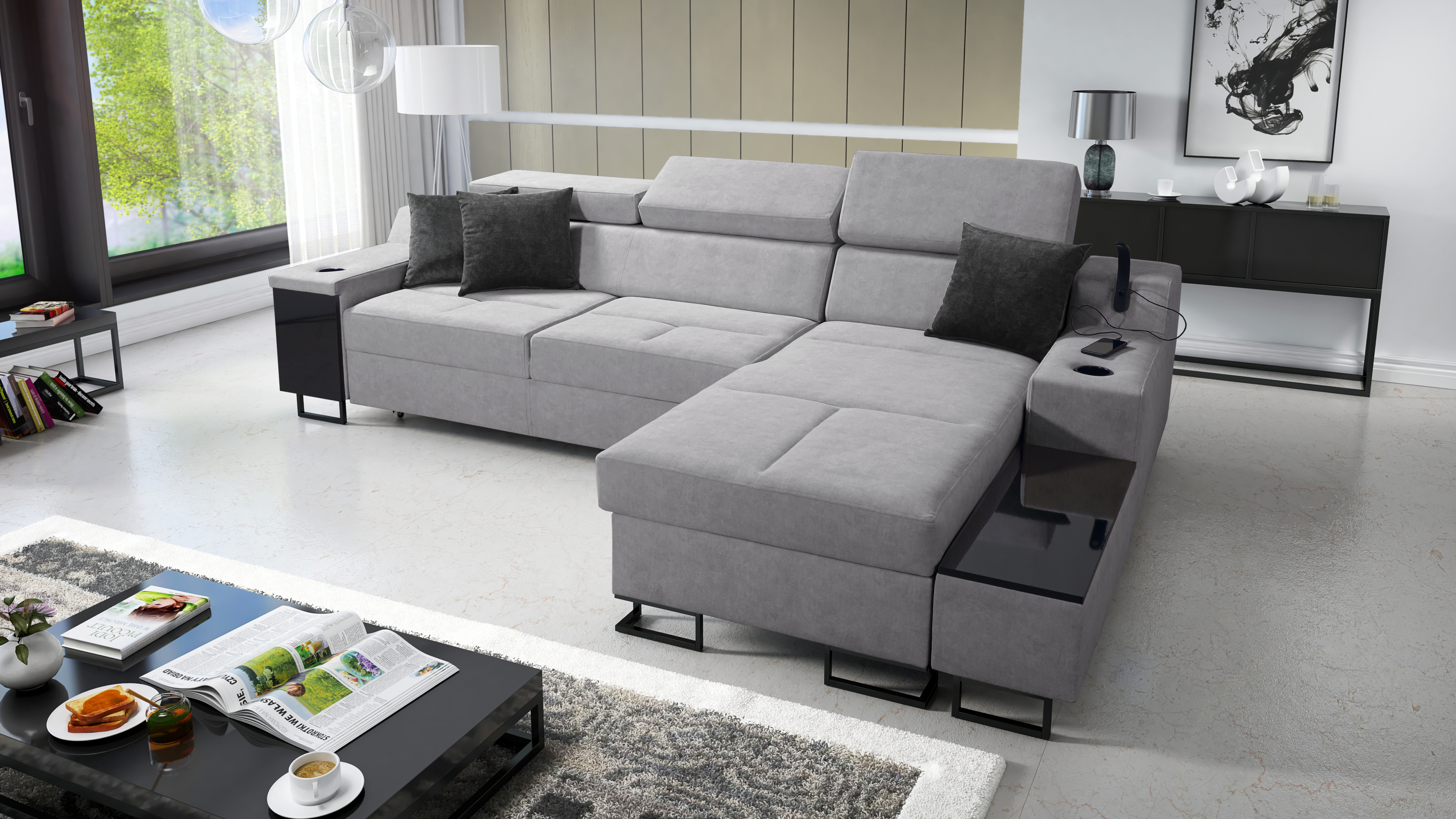 Ecksofa mit Schlaffunktion Alicante mini