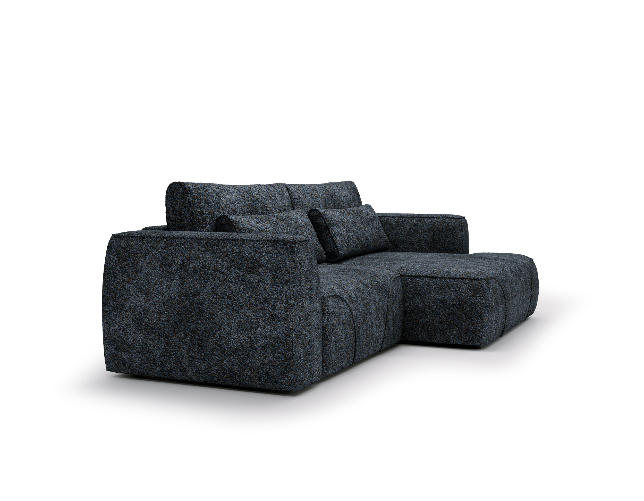 Ecksofa mit Schlaffunktion & Bettkasten Polaris