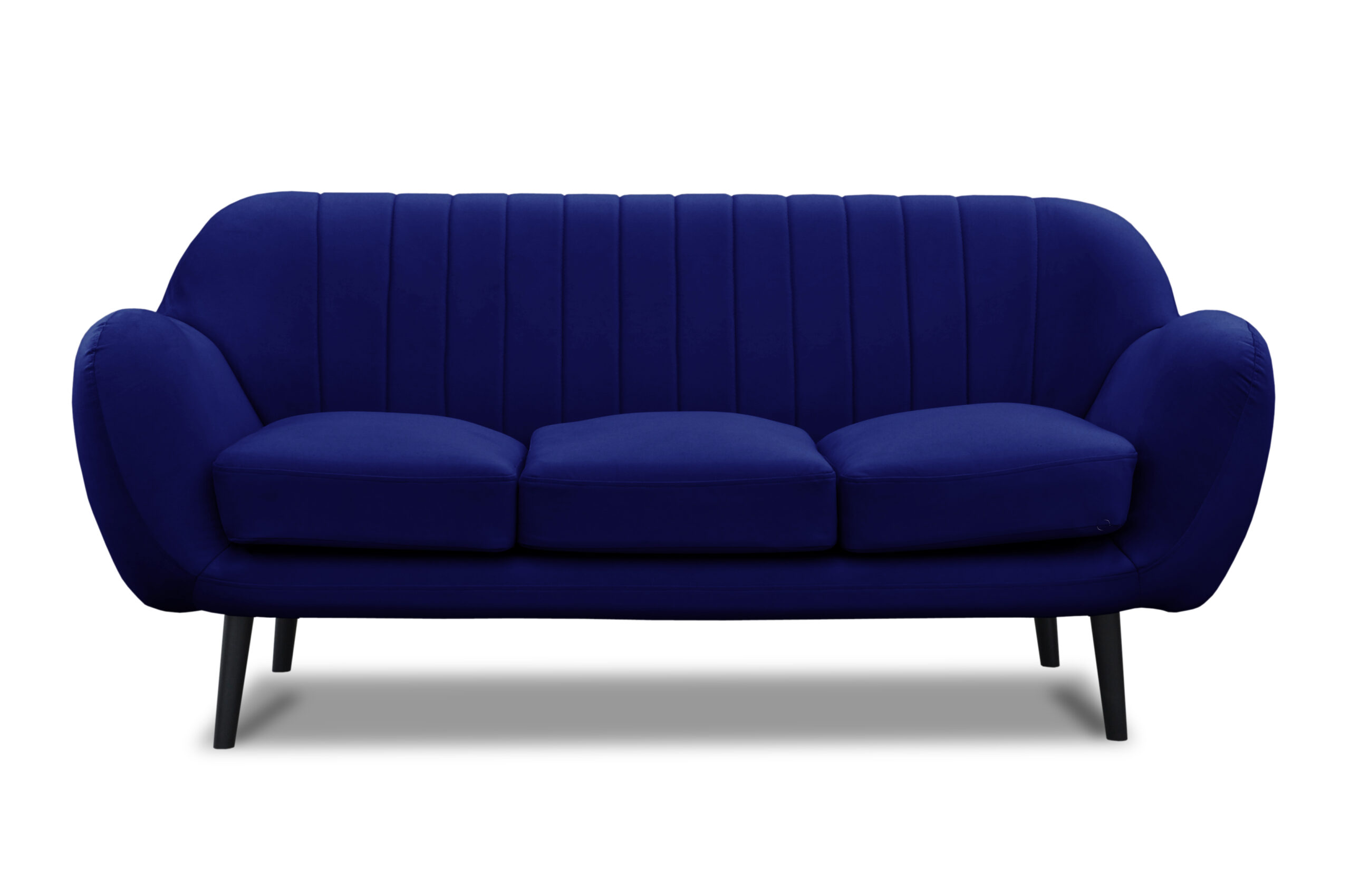 3-Sitzer Sofa samt dunkelblau Gobbi