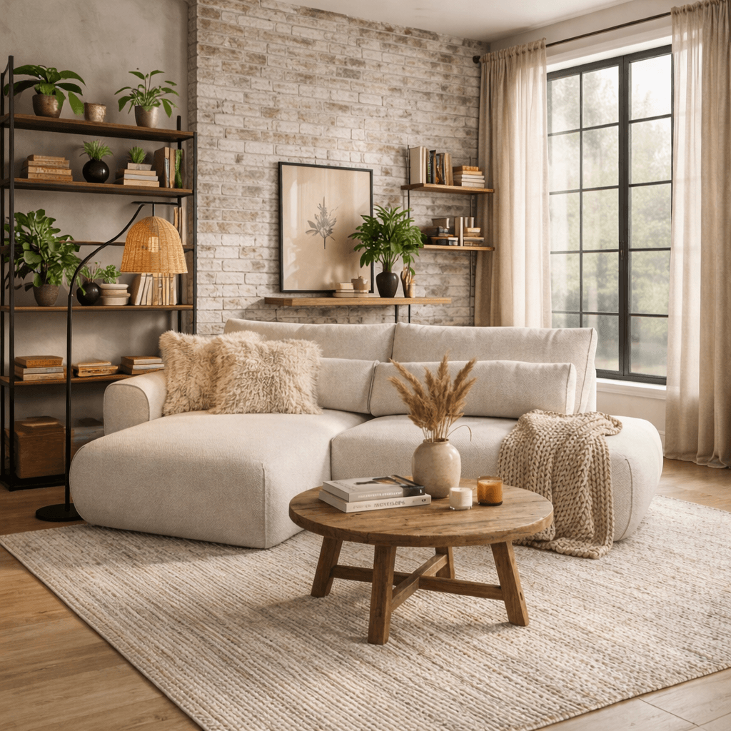 Ecksofa mit Schlaffunktion & Bettkasten MILA