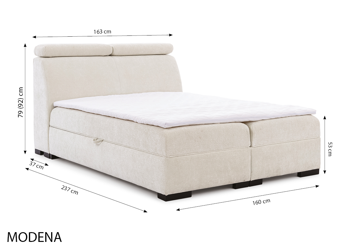 Boxspringbett 160x200 Deluxe 