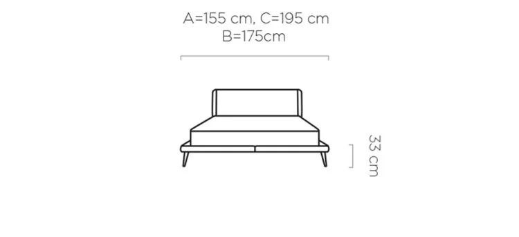 Boxspringbett Baile masse