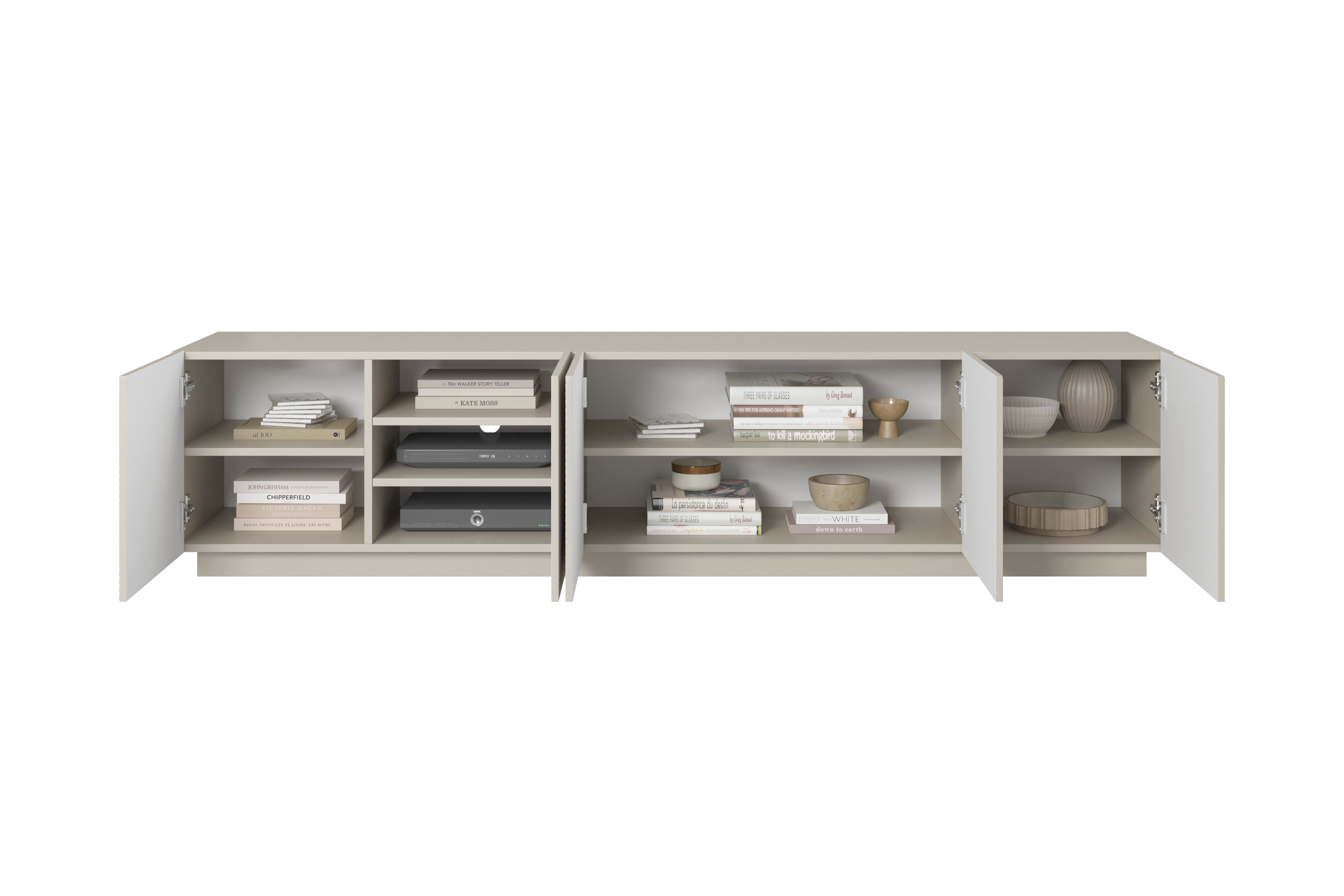 Lowboard beige Asha 200