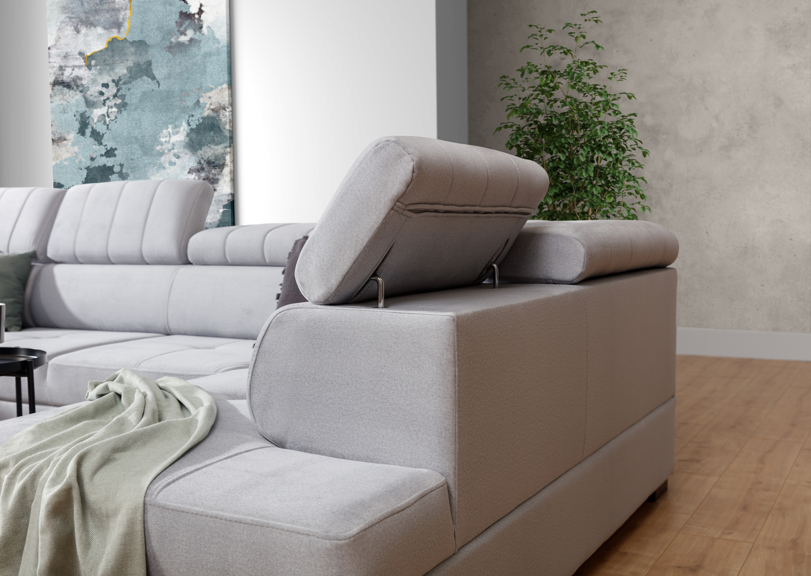 Wohnlandschaft mit Schlaffunktion Modeno Wohnlandschaft mit Schlaffunktion Modeno