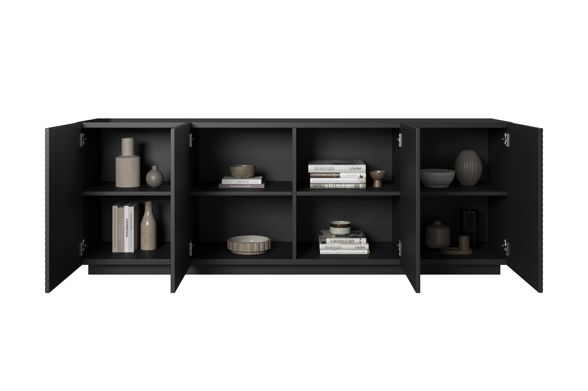 Sideboard schwarz Asha