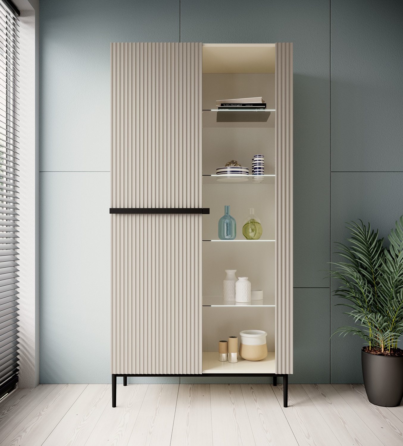 Vitrine Beige Nicole
